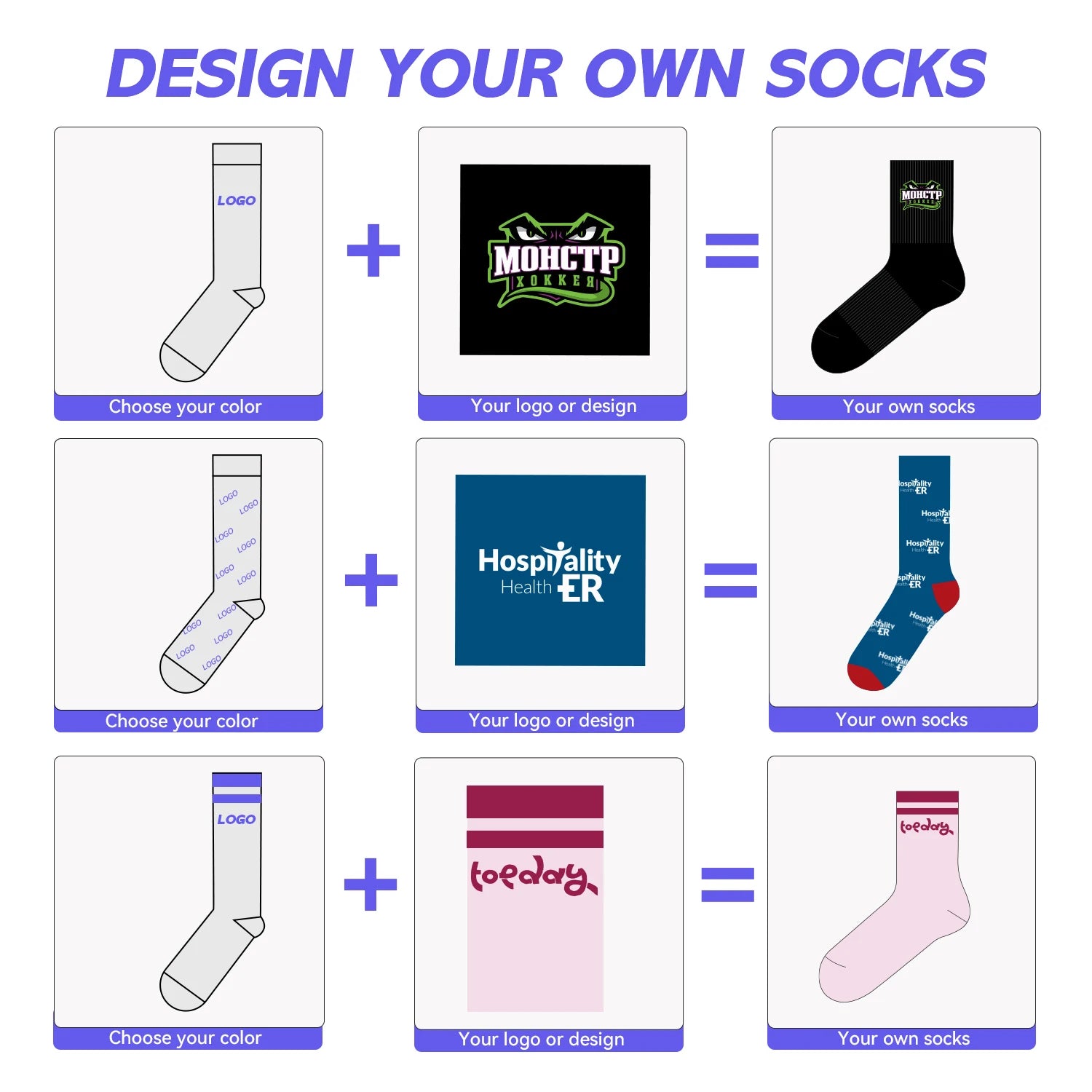 Custom Embroidered Anti-Slip Yoga Socks | Women's Grip Socks with Logo | Premium Studio Retail