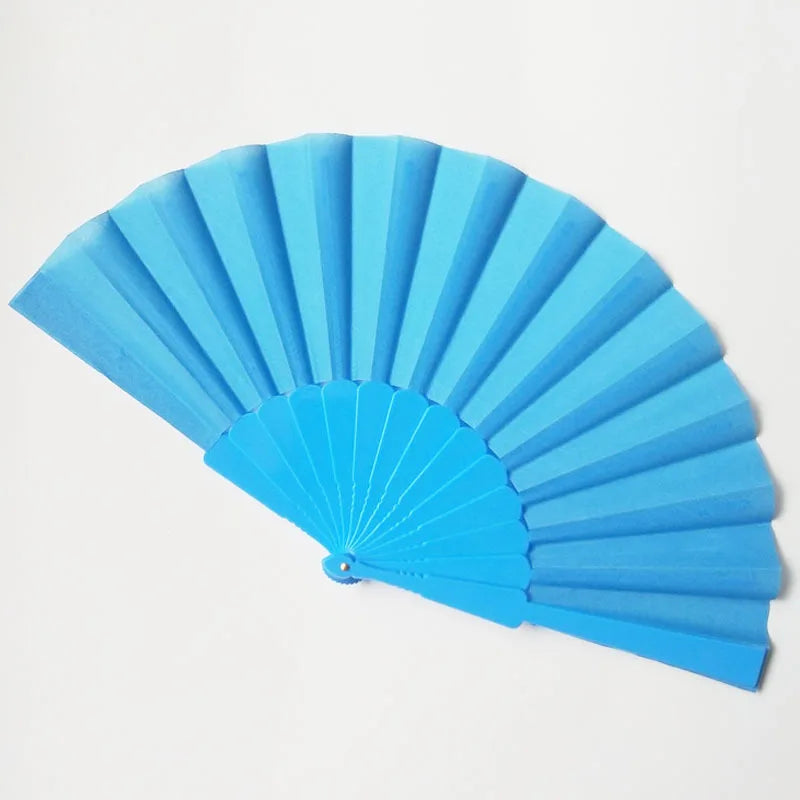 Hot Sale Custom logo Folding Hand Fans 13 Inch Large Folding Bamboo Hand Fan for Wedding