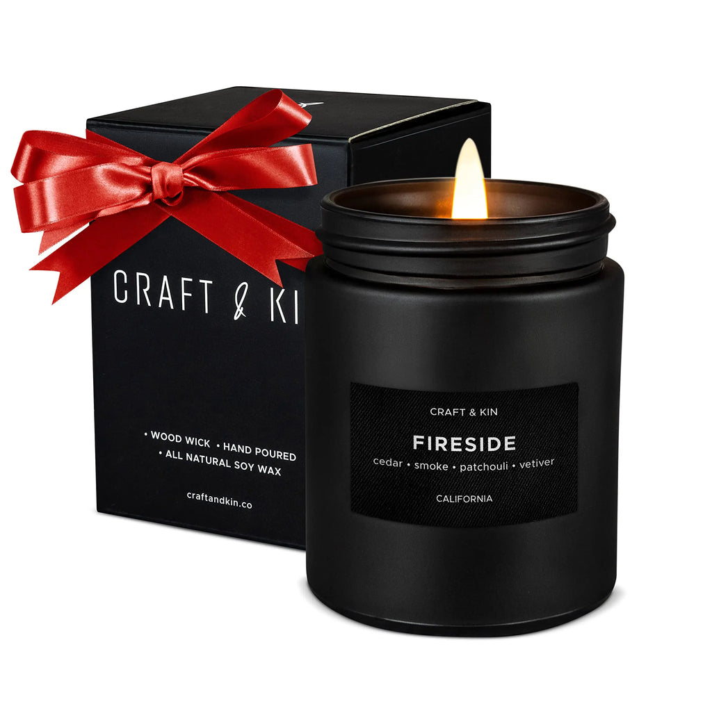 Custom Soy Wax Candles with Logo & Packing Boxes | MOQ 100