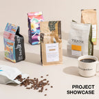 Biodegradable Coffee Pouch | Aluminum Foil Stand-Up Bag with Valve