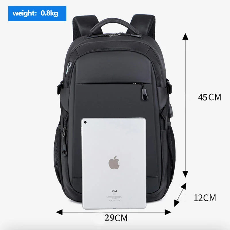 Slim 15.6 Inch Laptop Backpack with USB Port | Waterproof Office, School & Travel Carry Bag