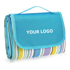 Custom Extra Large Waterproof Sand Free Picnic Blanket with Logo