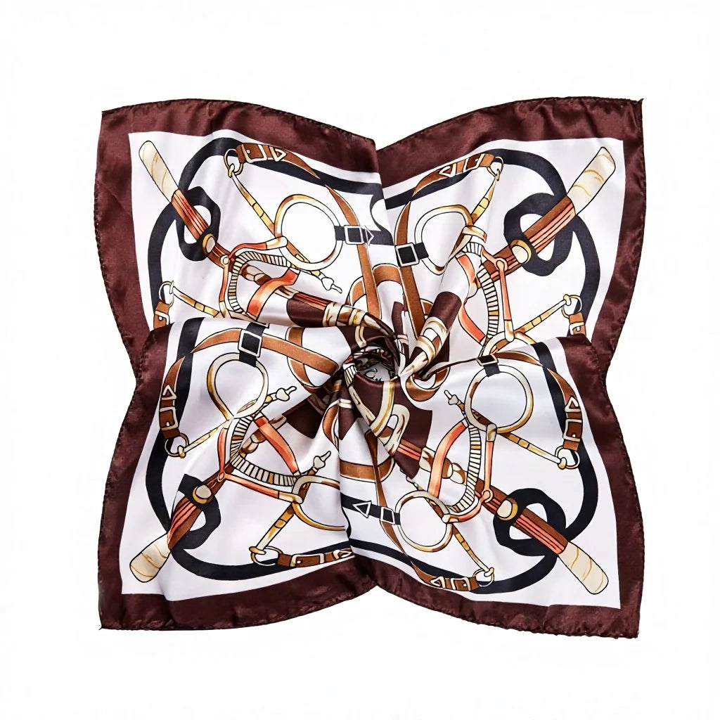 Personalized Silk Satin Scarves | 2-Piece MOQ & 3-7 Day Lead Time | 46 Colors | OEM Manufacture