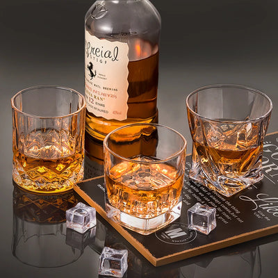 Custom Lead-Free Whiskey Glasses | 48 MOQ | 9-Day Lead
