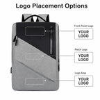 Custom 15.6-Inch Laptop Backpack with Logo | MOQ 20