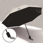 Custom 190T Pongee Umbrella with Logo | 100 MOQ Fully Automatic