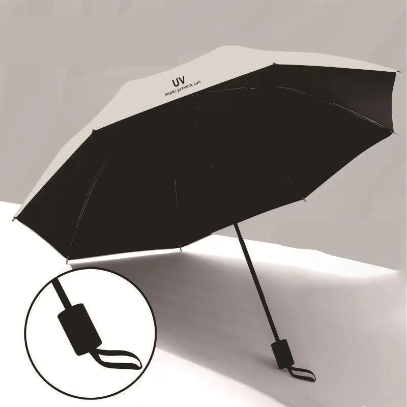 Custom 190T Pongee Umbrella with Logo | 100 MOQ Fully Automatic