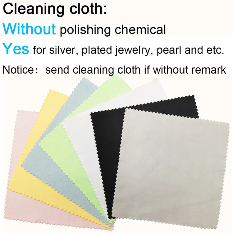 Custom Microfiber Jewelry Polishing Cloths | MOQ 100 | 10-Day Lead Time