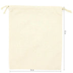 Custom Cotton Canvas Bag | Eco-Friendly | Drawstring | Custom Logo | 50 MOQ