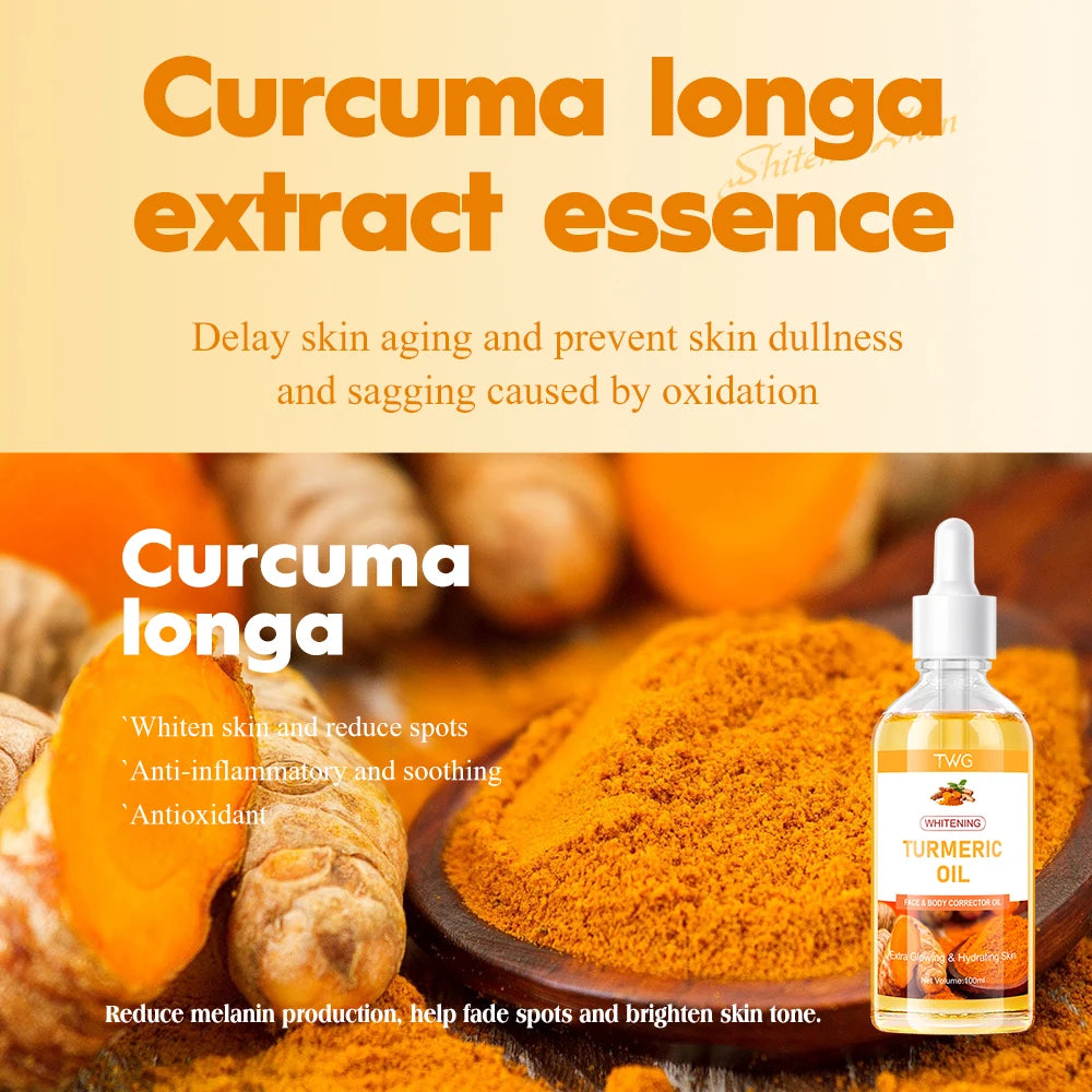 Custom Turmeric Body Care Set | Anti-Aging Whitening | Private Label | Bulk