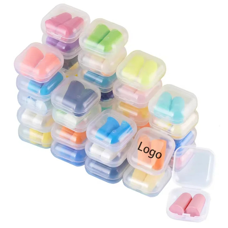 38dB Foam Ear Plugs Individually Wrapped | Custom MOQ 1000