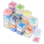 38dB Foam Ear Plugs Individually Wrapped | Custom MOQ 1000