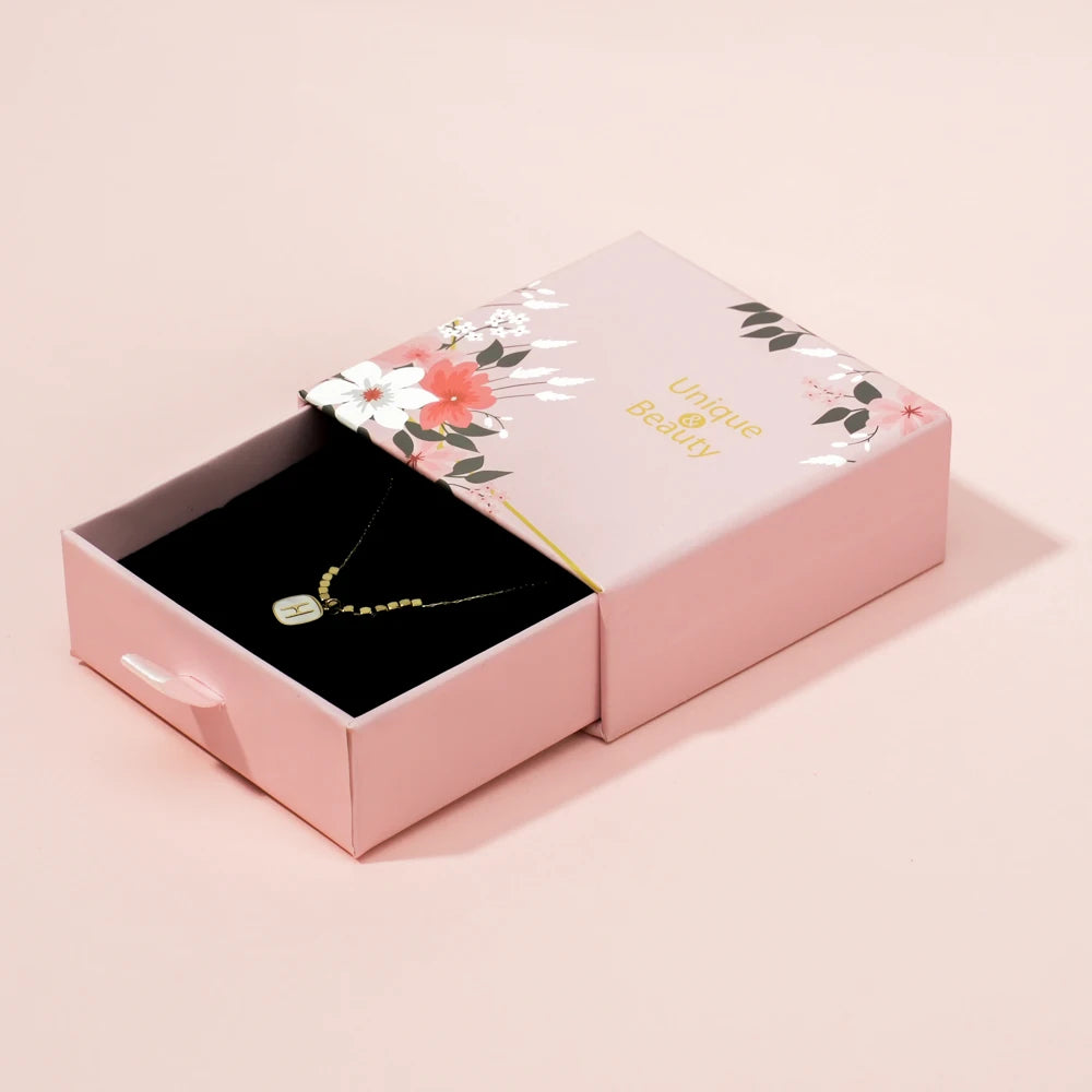Custom Rigid Paper Drawer Box for Jewelry | MOQ 500 | 14-Day Lead Time