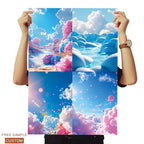 Custom Printed Wall Art Posters | Full Color Offset Printing | 1,000 Pcs MOQ | Any Size
