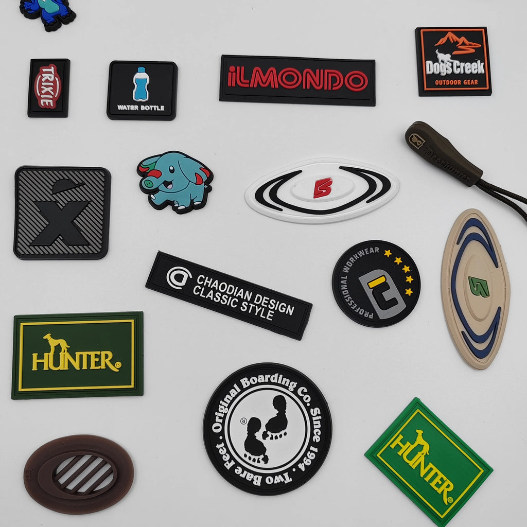Custom 3D PVC Patches with Logo Wholesale | MOQ 100