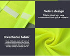 All-Season Breathable Reflective Safety Vest for Construction & Outdoor Work