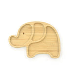 Bamboo Suction Plate Set | Animal Shapes | CPC Certified | 100 MOQ