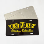 Custom Metal License Plate | Personalized Aluminum Car Tag MOQ 1
