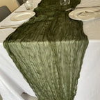 Cheesecloth Table Runners | OEKO-TEX | MOQ 1 | Luxury