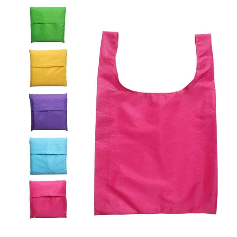 Custom Foldable Tote Bags | Reusable Polyester | MOQ 1,000