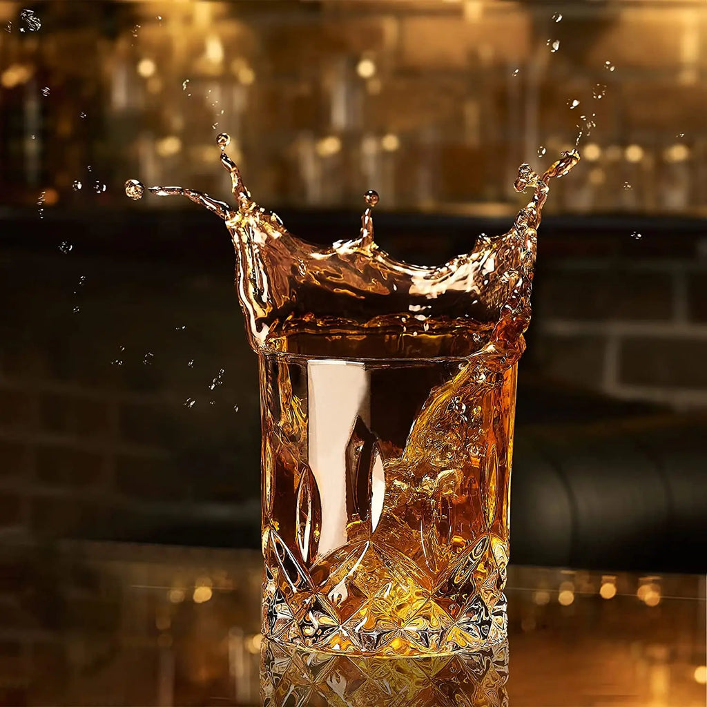 Custom Engraved Whiskey Glass | 20,000 MOQ Bulk Barware with Logo