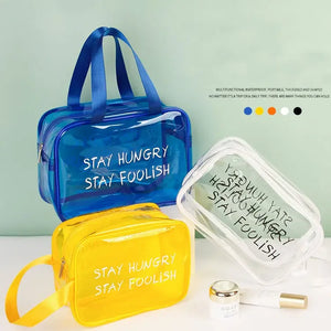 Custom PVC Cosmetic Bags | BSCI/ISO Certified | MOQ 500