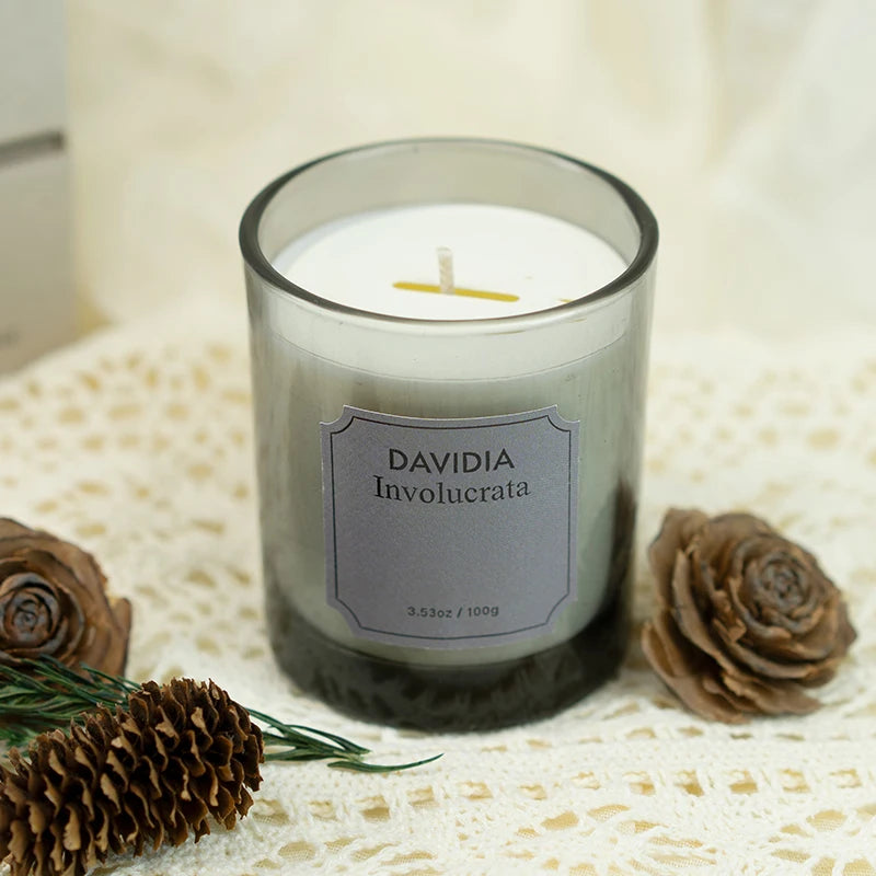 Custom Logo Scented Ceramic Candle | Personalized Label MOQ 500