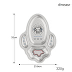 304 Stainless Steel Kids Divided Plate | 20x15cm | Dishwasher Safe | Custom