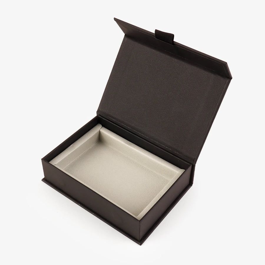 Custom Luxury Rigid Gift Box with Magnetic Closure | 500 MOQ, Matte Finish, Recycled