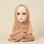 Polyester Silk Satin Hijab | 107x180cm | 24 Colors | Wholesale | Custom Packaging