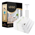 Custom Vacuum Storage Bags with Logo | PA+PE 80% Space Saver
