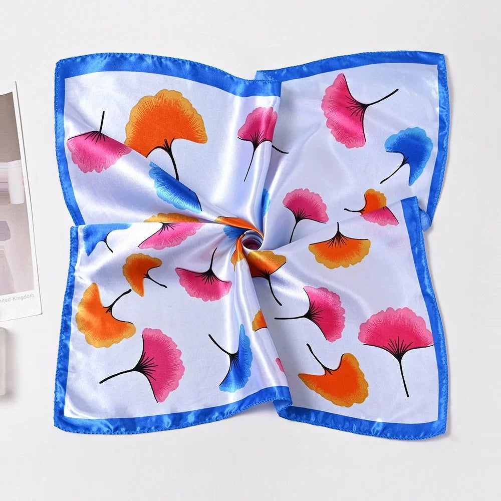Personalized Silk Satin Scarves | 2-Piece MOQ & 3-7 Day Lead Time | 46 Colors | OEM Manufacture