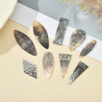 Custom Carved Mother Pearl Shell Charm | DIY Jewelry Making