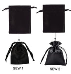 Custom Satin Jewelry Pouch Wholesale | Drawstring Bag 500 MOQ