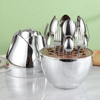 Luxury 24-Piece Cutlery Set with Logo | 10 MOQ