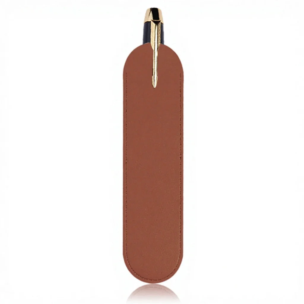 Custom PU Leather Pen Sleeve with Logo | 300 MOQ | 7-Day