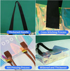 Custom PVC Tote Bags with Logo | 50 MOQ Waterproof Wholesale