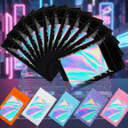 Custom Mylar Holographic Bags Wholesale | BPA-Free Food Grade 12-Day Lead