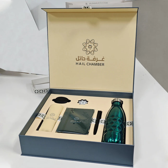 Corporate Gift Box Set | A5 Notebook + Pen | 500 MOQ | 16-Day Lead