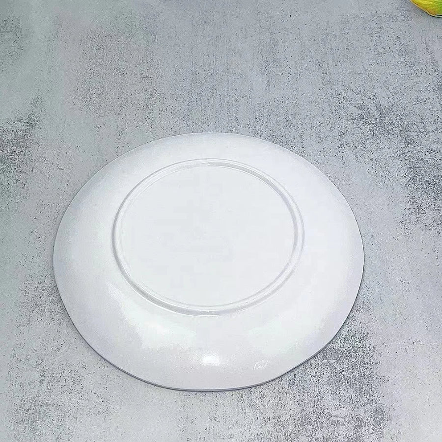 Melamine Dinner Plate 11 Inch | Unbreakable | 3,000 MOQ | Custom Logo