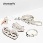 Custom Dog Harness Set with Logo | 300 MOQ | PVC Waterproof