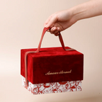 Custom Gift Boxes with Handle | Bulk MOQ 100 pcs