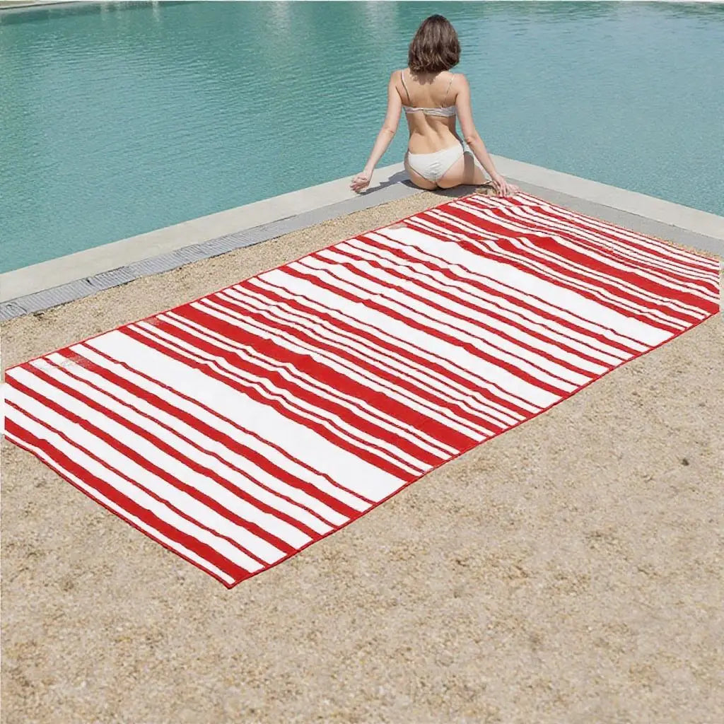 Custom Microfiber Beach Towels: 50 MOQ, 7-Day Lead, Quick-Dry | Sand-Free Personalized Towels