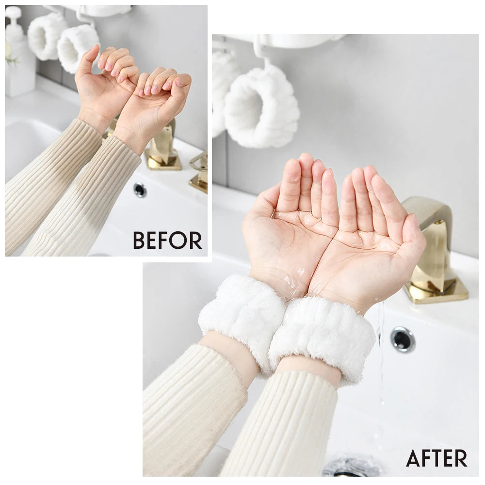Custom Microfiber Wristbands | Spa, Beauty, Fitness | 100 Pcs MOQ