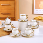 Wholesale Porcelain Coffee Mug Set | Custom Logo | 200-Piece MOQ