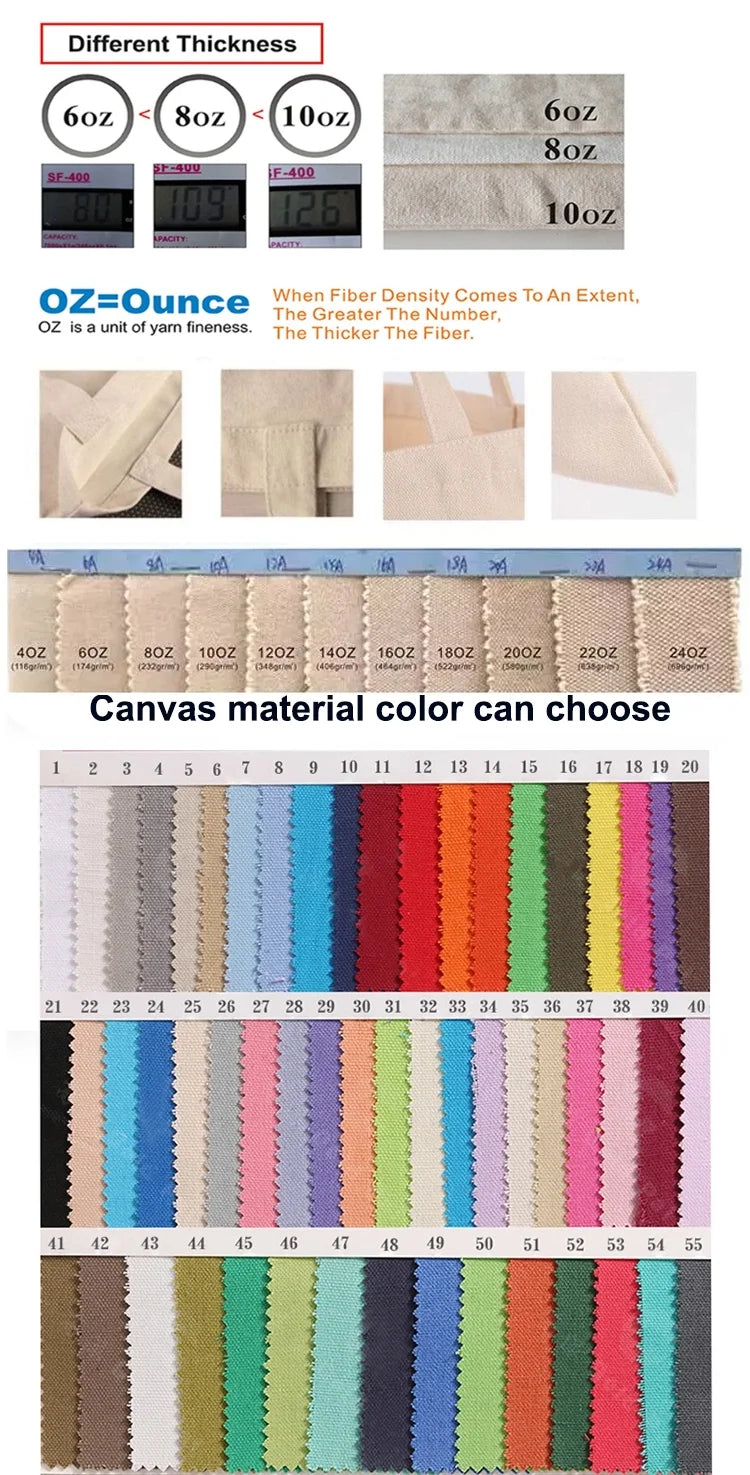 Custom Canvas Tote Bags with Logo Wholesale | MOQ 100