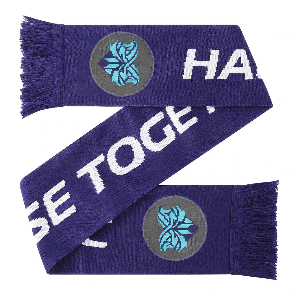 Custom Jacquard Fan Scarves | 100-Piece MOQ & 15-Day Lead Time | Team Logo & Slogan | Sports