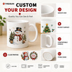 Custom Christmas Mugs 50 pcs | CE Certified