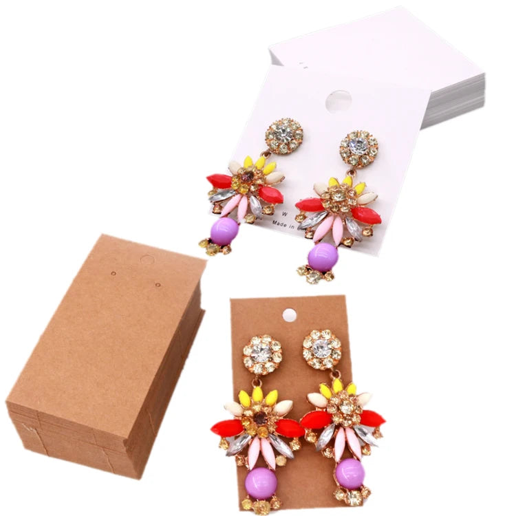 Custom Jewelry Display Cards Wholesale | Offset Hot Stamp 15-Day Lead