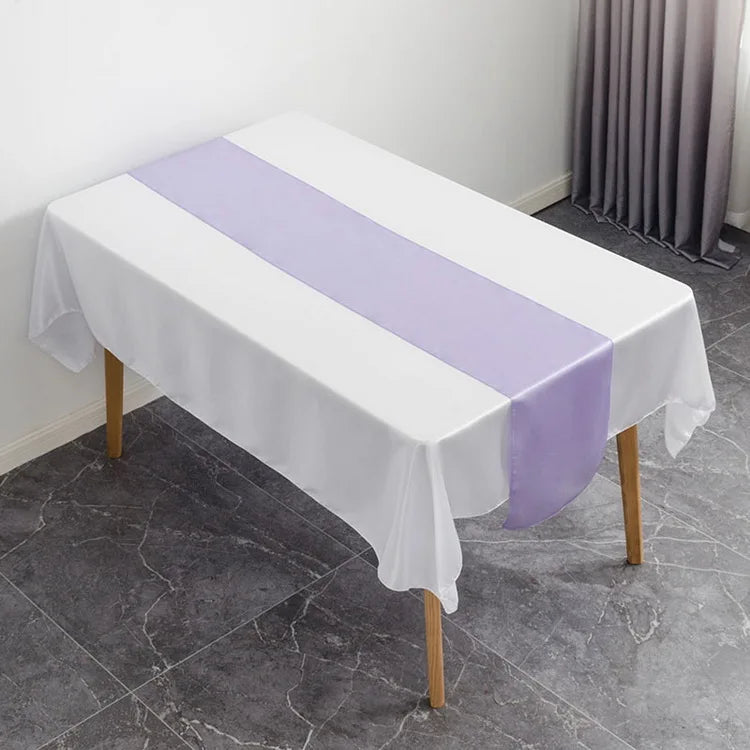 Satin Table Runners | 12×108 Inch | Stocked | MOQ 10